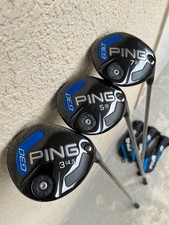 Ping G30 3W 5W 7W Set TOUR 80 S Shaft Distance Forgiving w/HC Japan