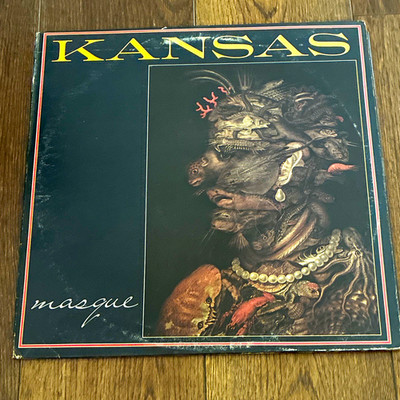 Kansas - Masque CBS Records 12'' Vinyl LP 1975 Rock Cardboard Sleeve 1970s
