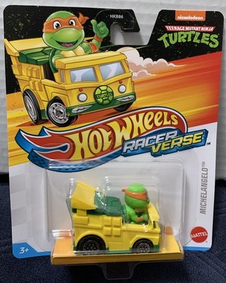 Hot Wheels Racer Verse Teenage Mutant Ninja Turtles MICHELANGELO