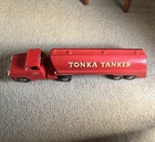 Tonka Tanker Model Red Diecast Tanker Truck Toy Vehicle