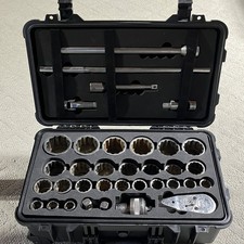 Snap-On 434HDC - 3/4" Drive 16 Pc 12 pt General Service Socket Set - just 16 pc