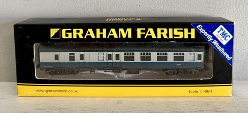 Graham Farish 374-188C N Gauge Mk1 BSK E35361 BR Blue/Grey TMC Weathered - Picture 3 of 3