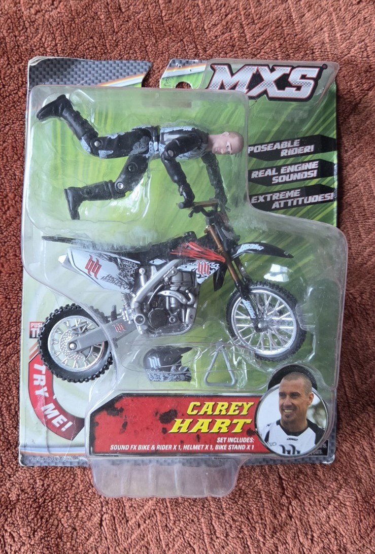 Road Champs Carey Hart MXS Series 1:18 Motocross Toy | eBay