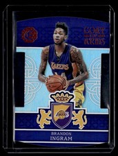 2016-17 Panini Excalibur Coat of Arms Brandon Ingram Los Angeles Lakers #42