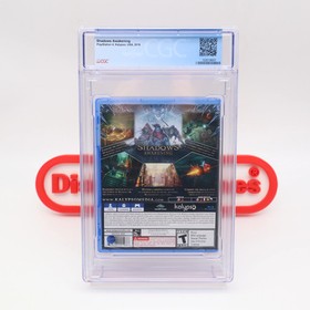 PS4 PlayStation 4 SHADOWS AWAKENING - CGC GRADED 9.6 A++! NEW & Factory Sealed!
