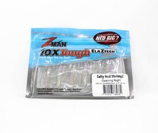 Zman Soft Bait Salty Ned ShrimpZ 2.5 Inch 6/Pack Opening Night (4380)