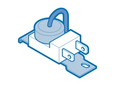 MIDEA 17431000036965 Constant Temp Reset Thermostat Residential Light Comm