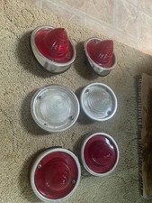1960 Chevrolet Car Chevy Tail Lights Housings Vintage Original Oem 1960 Chevrolet Car Chevy Tail Lights Housings Vintage Original Oem