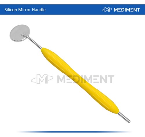 X5 Dentist Mirror Handle Silicone Coated Periodontal Dental Hygienist Instrument - Picture 2 of 5
