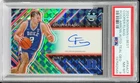 Cooper Flagg 2024-25 Bowman U Best Possession Arrow Teal Auto /15  Duke PSA 8