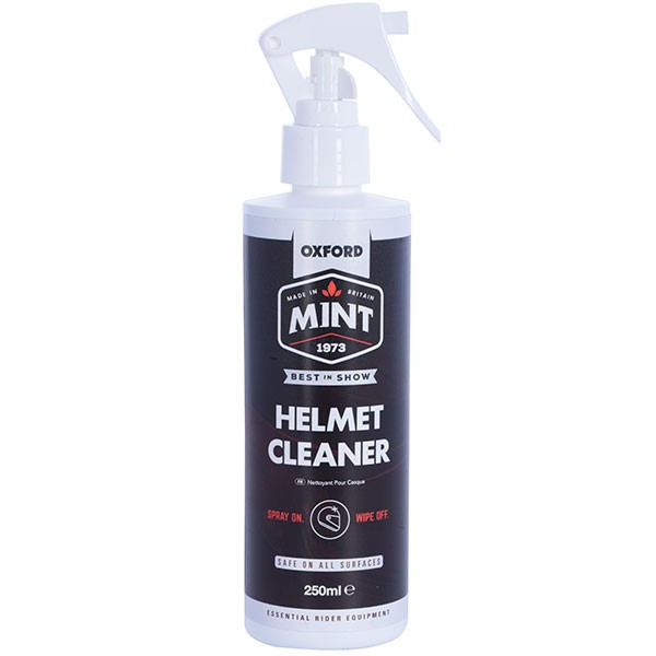 Oxford Mint Helmet & Visor Cleaner 250ml Motorcycle Motorbike