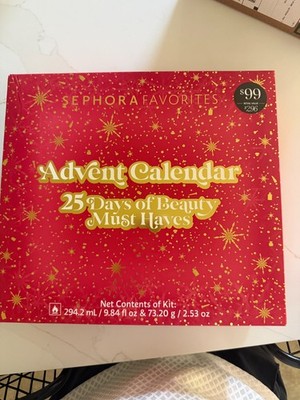 Sephora Favorites Advent Calendar 25 Days Of Beauty 2025 Holiday Limited Ed