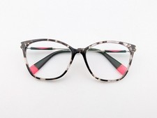 Furla Eyeglasses, Frames Only, VFU433K 721Y, 54-15-135, Plastic,Brown/Clear Tort