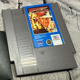 INDIANA JONES AND THE TEMPLE OF DOOM NINTENDO NES VIDEO GAME 1985