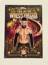 Finn Balor Las Vegas Exclusive WWE Topps Card Wrestlemania 2026