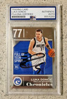 2018-19 Panini Chronicles LUKA DONCIC Signed Auto SP Chrome Rookie RC PSA DNA
