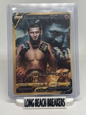 Khamzat Chimaev Pokémon Card Full Art UFC CHAMPION