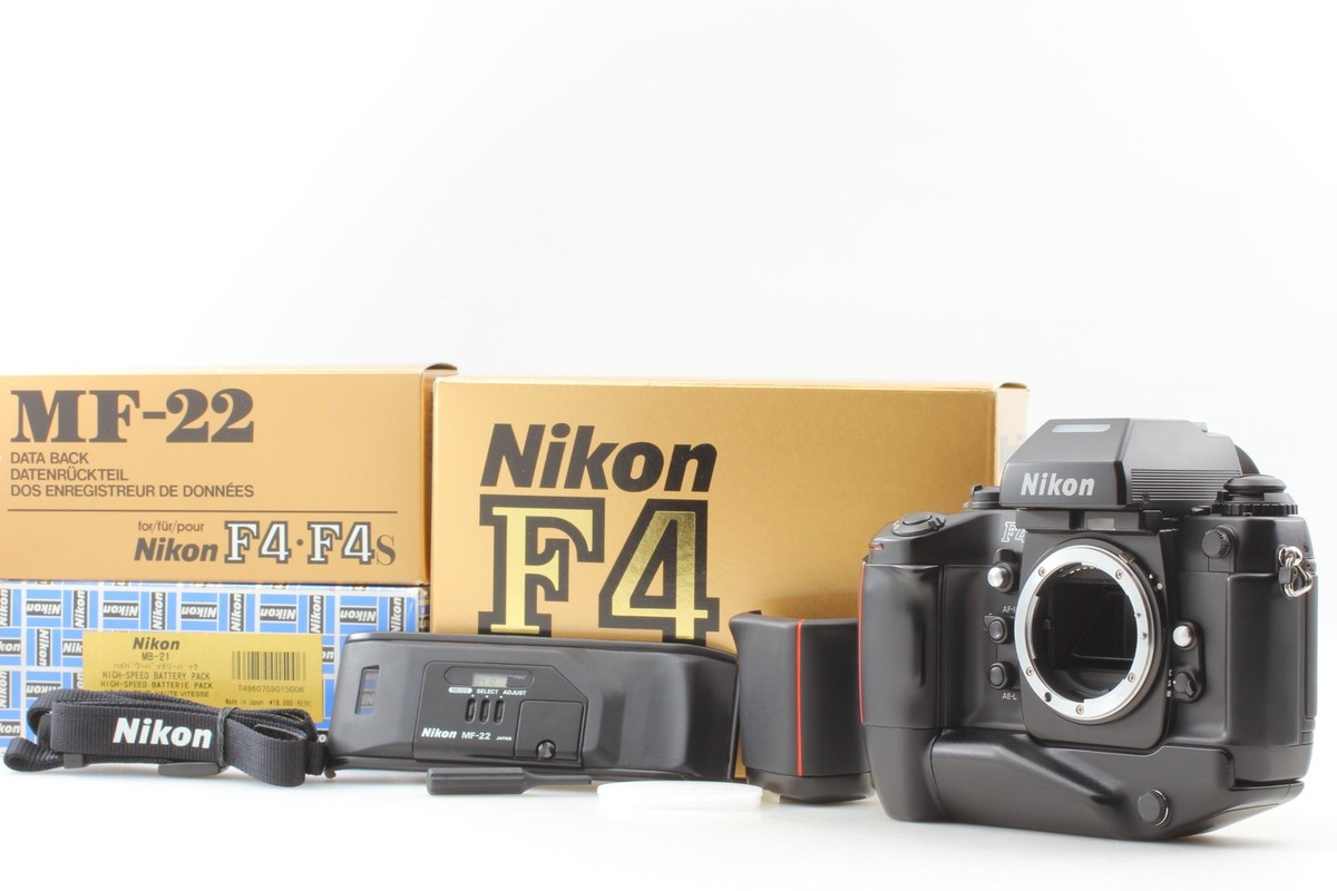 Final Late 261xxxx [Almost Unused in BOX] Nikon F4 F4s SLR Camera