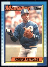 1990 Topps #161 Harold Reynolds Collector's Edition (Tiffany)