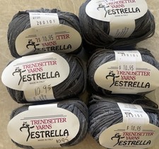 Lot of 6, Trendsetter Yarns, ESTRELLA, Cotton...