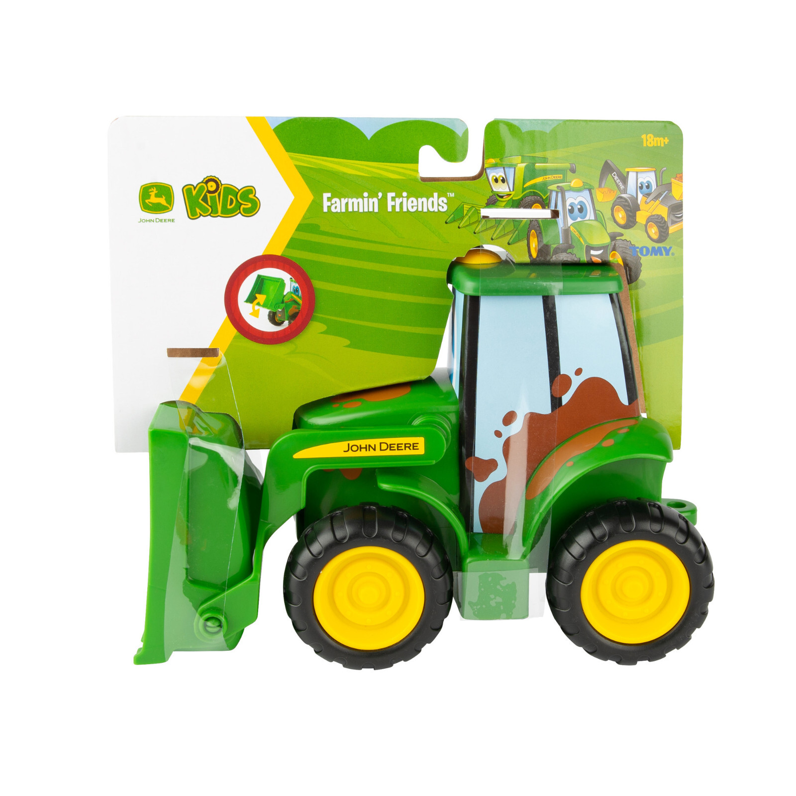 47274 Farmin' Friends Mud Assortment Johnny Tractor John Deere toddler toy farm