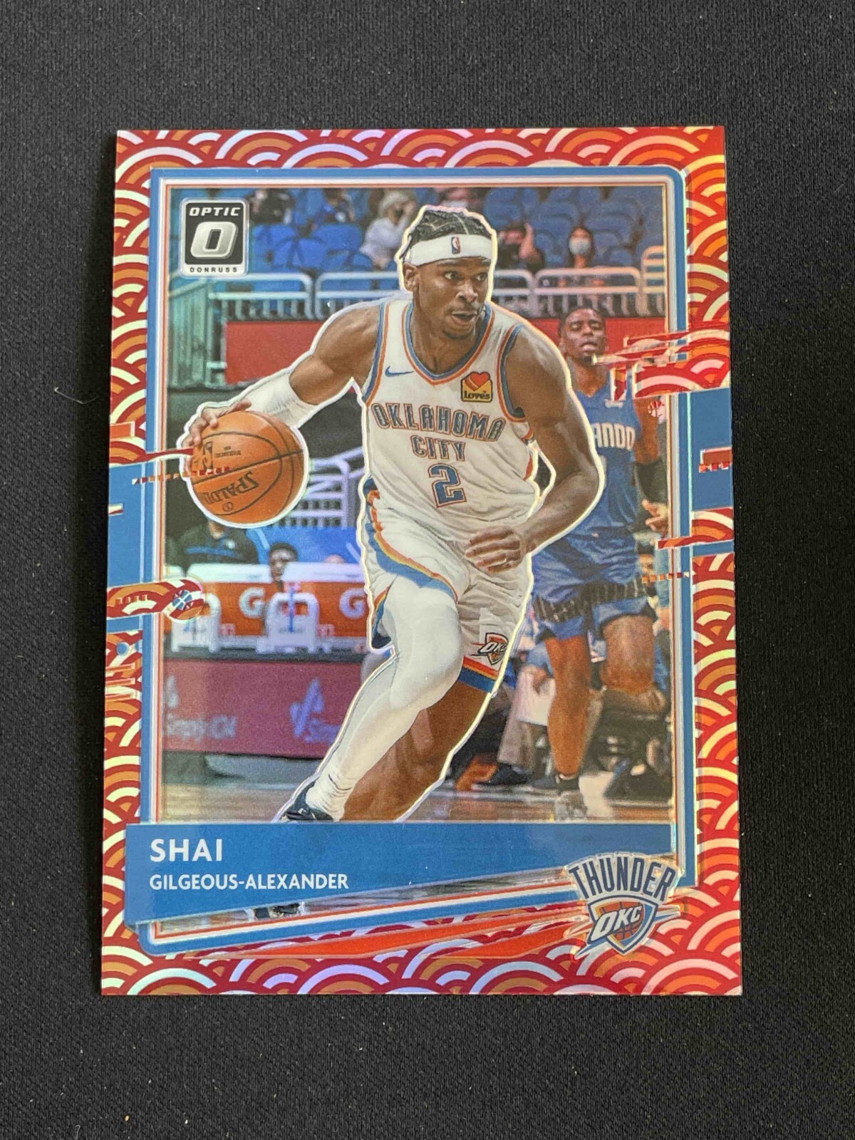 Shai Gilgeous-Alexander 2020-21 Panini Donruss Optic Photon Prizm #143
