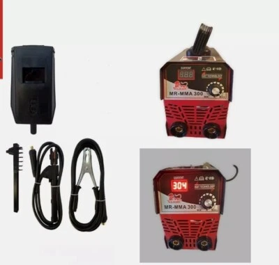 NEGOZIO MATTO Mini saldatrice ad elettrodo elettrica inverter 300 AMP MMA 1.6 - 3.2mm 300A