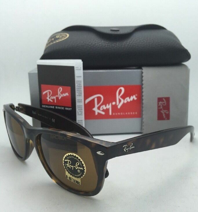 New Ray-Ban Sunglasses NEW WAYFARER RB 2132 710 58-18 Havana