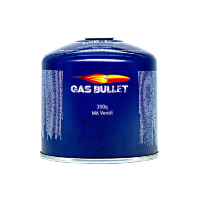 Gas Bullet   Gaskartusche 300g | für Outdoor und Campen | Gas Lock System