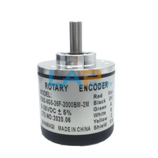 1 Pc. New R38S-6G5-26F-2000BM-2M Rotary Encoder 5-26VDC ±5%