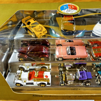 Hot Wheels Collectibles 100th Anniversary of the Automobile 9-Car