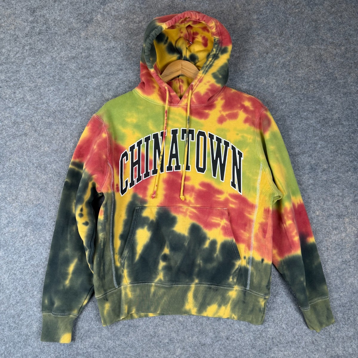 Pullover Hoodie Chinatown Tie Dye Hoodie Chinatown Market Grateful
