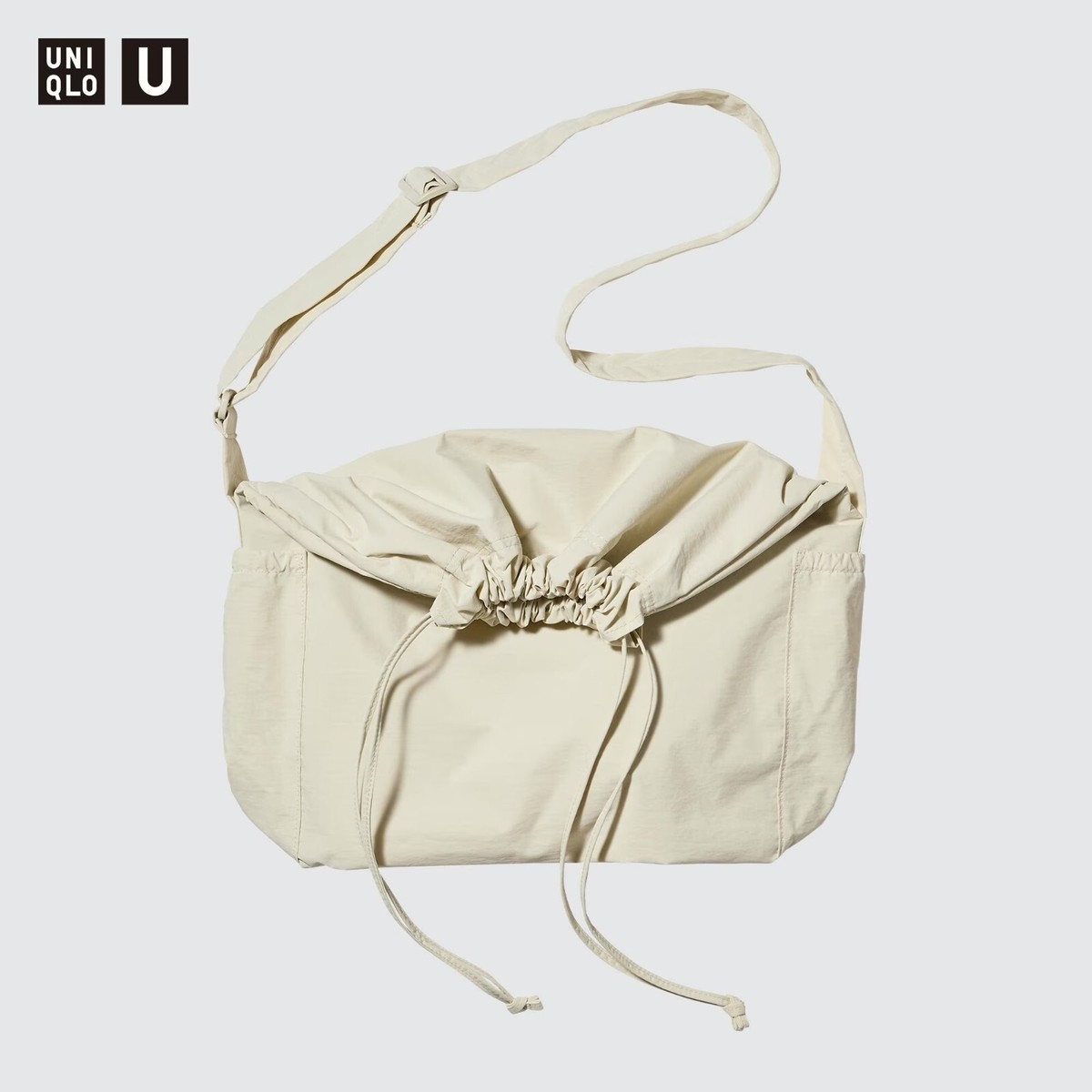 UNIQLO U Lemaire Drawstring Shoulder Bag Unisex 2024 Japan 466334 