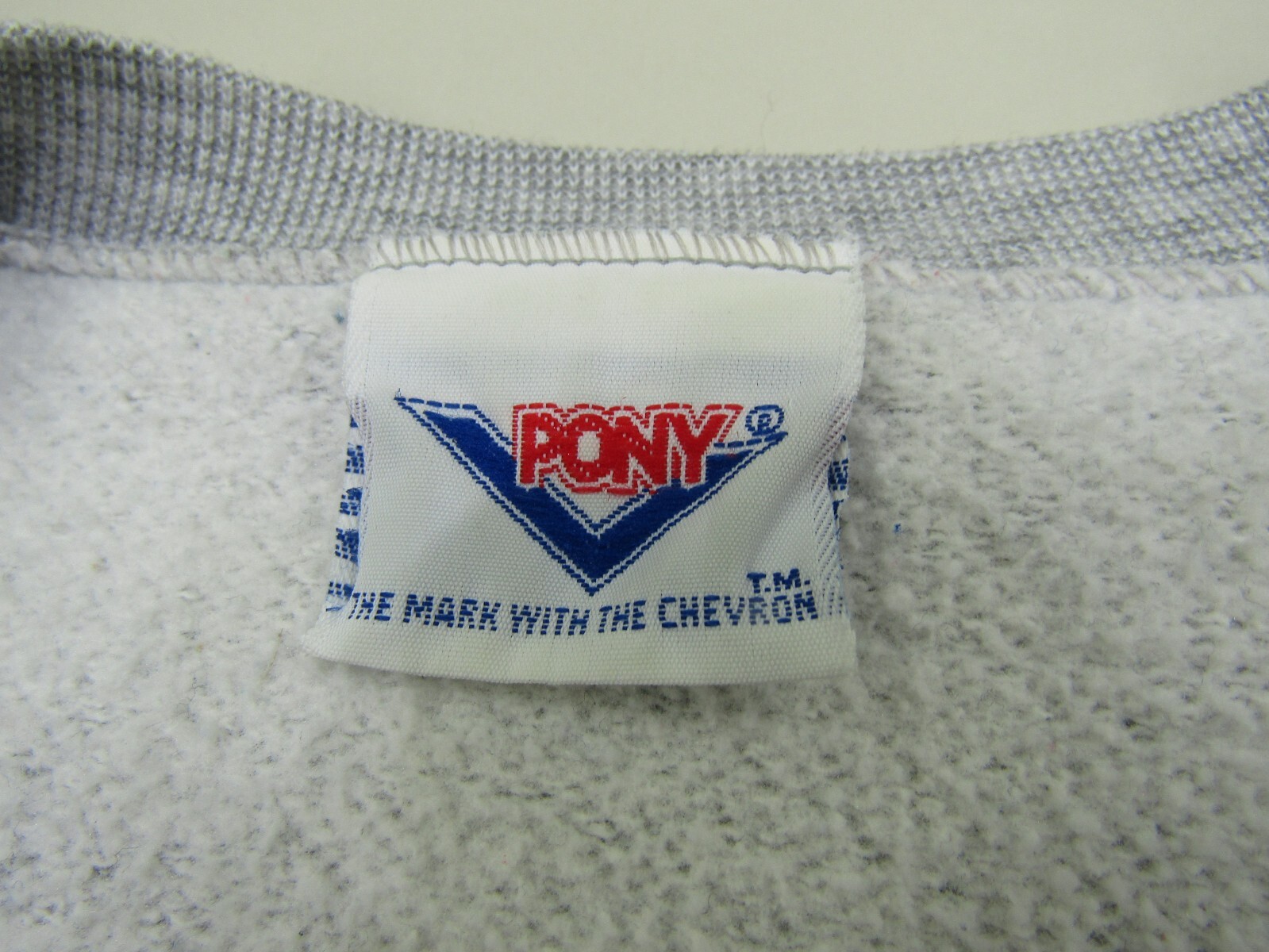 Felpa vintage PONY uomo XL? Pattinatore Streetwear Grigio Spell Out Retro Logo Y2K