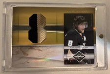 2010-11 TEEMU SELANNE PANINI LIMITED GAME WORN PRIME JERSEY SP 03/10