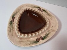 VTG MCM Speckled Ceramic Ashtray Romco USA  Pine Cones (READ ENTIRE DESCRIPTION)