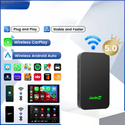 2Air Wireless Android Auto Box Portable CarPlay Wireless Dongle For Car Radios