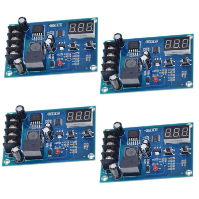 4x 12V 24V Battery Charge Controller Protection Module w/ LED Voltmeter XH-M603