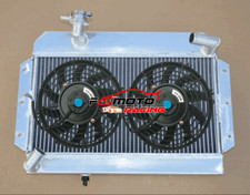 Aluminum Radiator Fans For 1963-1967 Mg Mgb Gt Base 1.8l 1798cc L4 Mt 65 1966