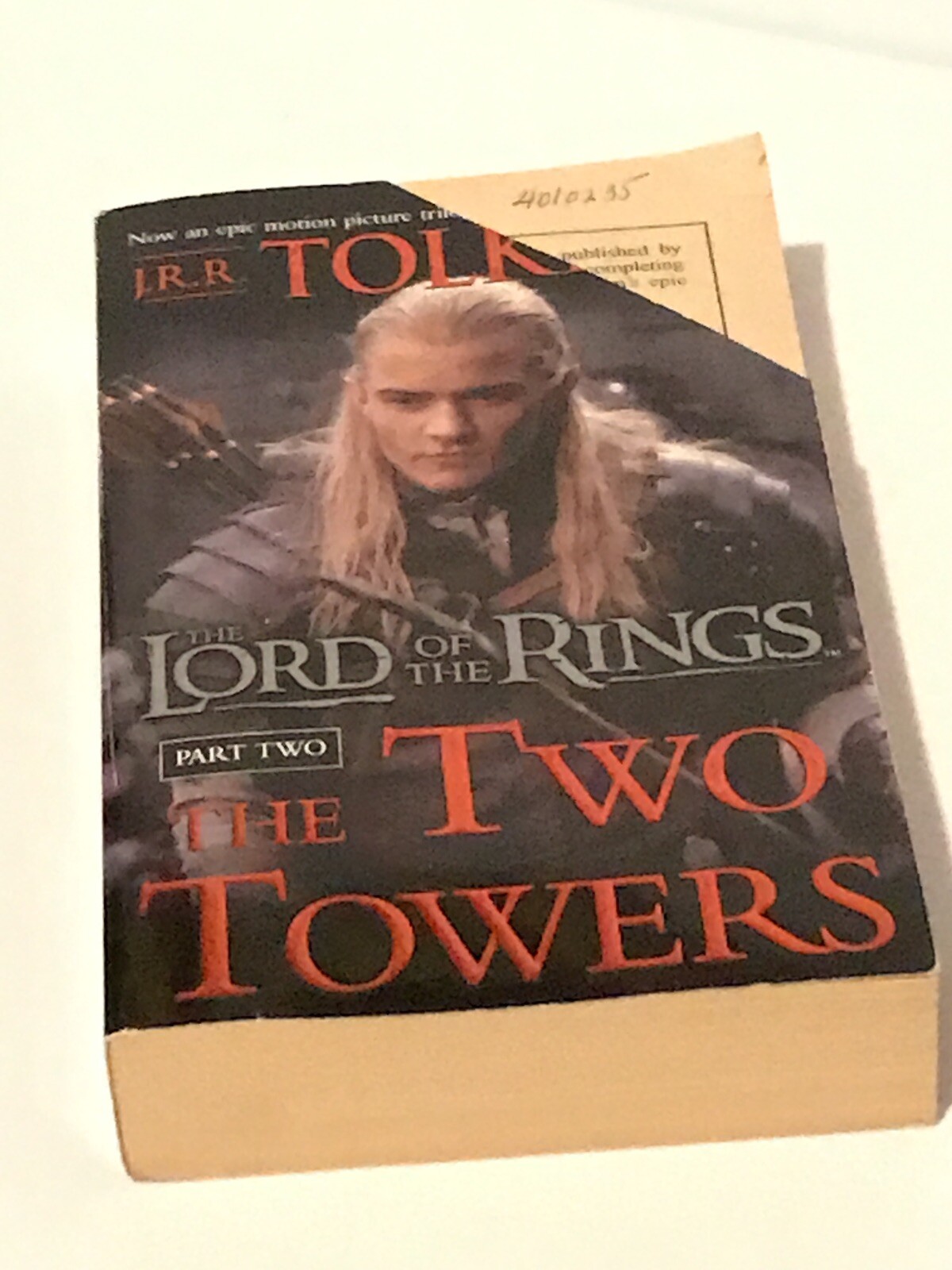 The Lord of the Rings The Two Towers 2 by J. R. R. Tolkien 1986 Paperback