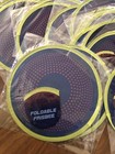 Lot Of 50  Foldable Flying Frisbees with Bag Folding All Brand New — photo 2