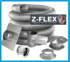Z-FLEX PELLET STOVE 3 Inner Diameter Stainles...