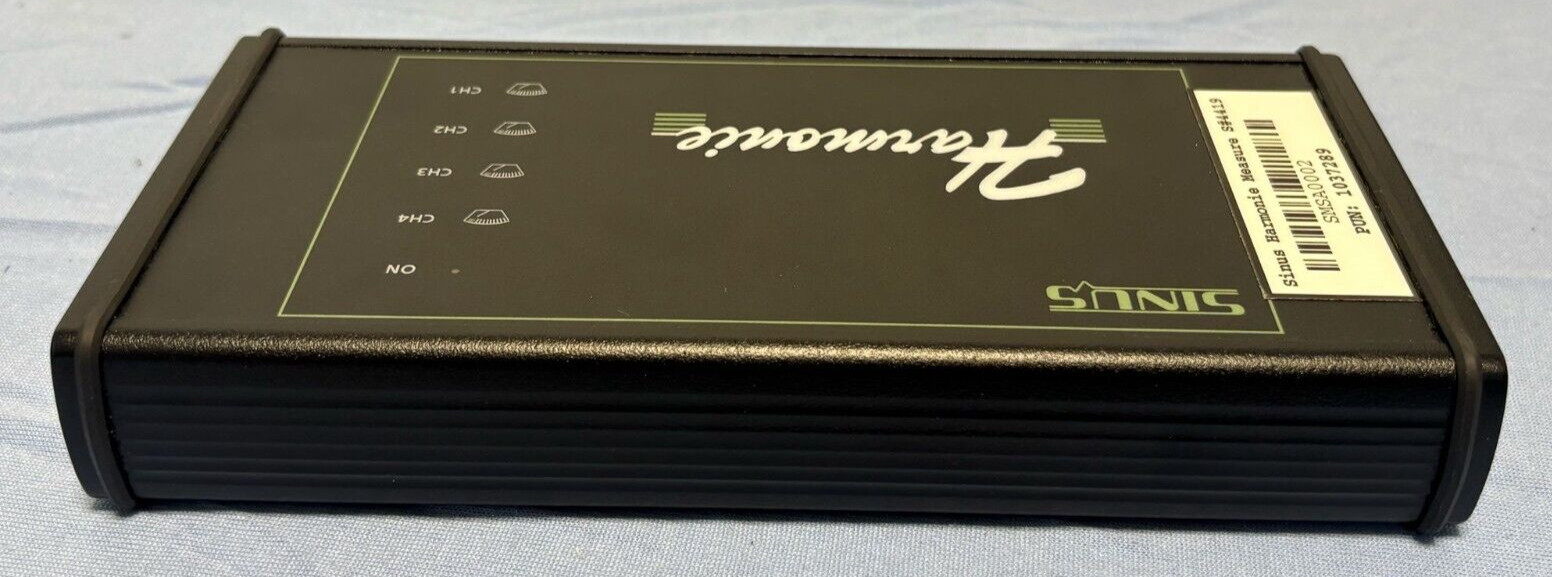 Sinus Messtechnik Harmonie Measure 5 Ch Data Acquisition Box 1037289 w/ Case