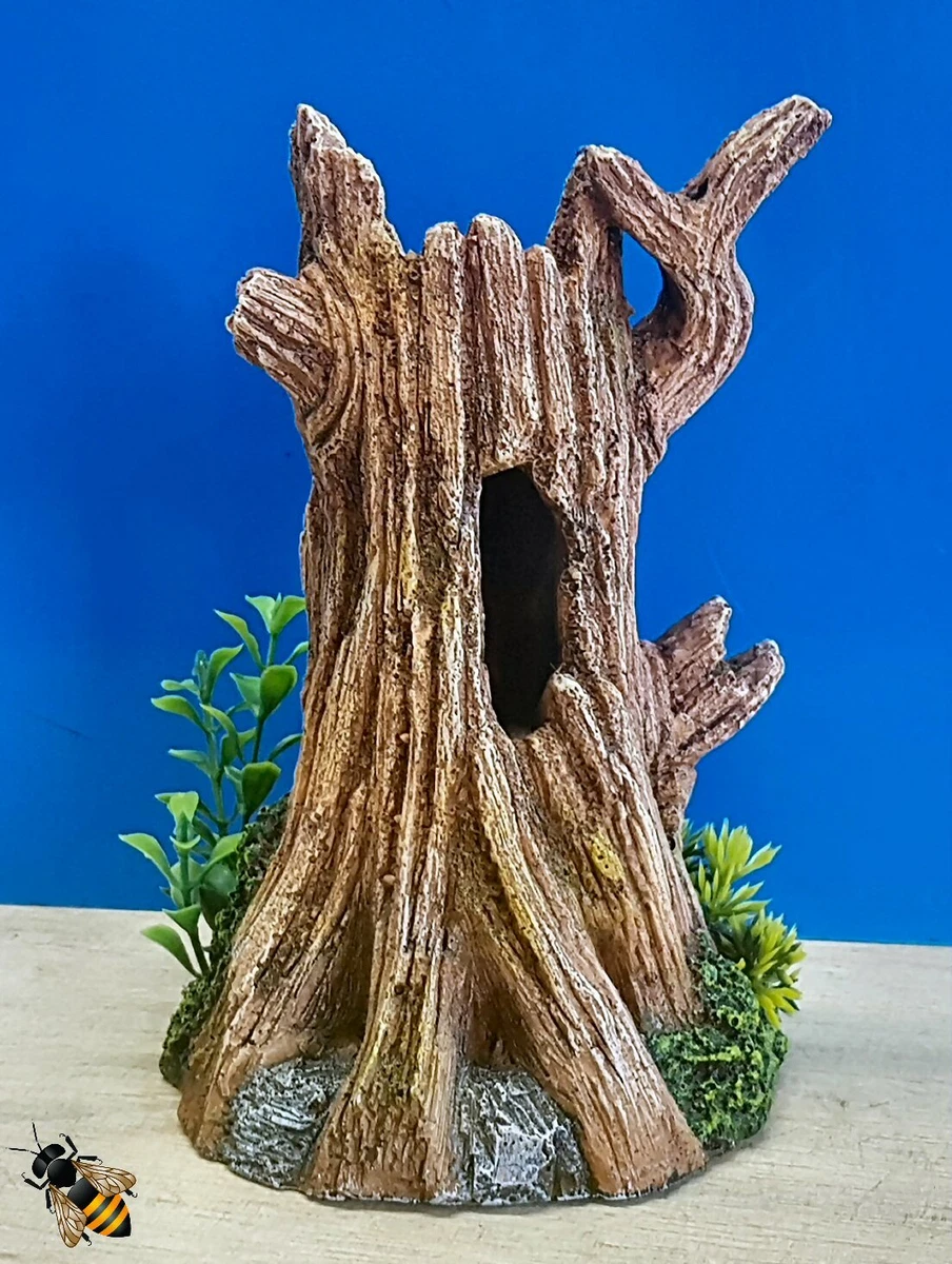 Tree stump aquarium decoration cheap