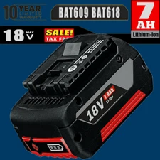 18V PACK Battery For Bosch 18 VOLT 7.0AH Li-ion BAT609 BAT610G BAT618 24618-01