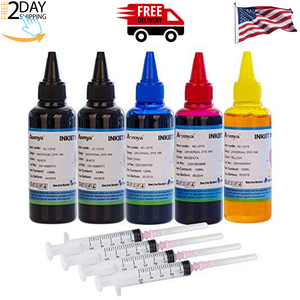 5x100ml Kit de Recarga de tinta para HP 61 60 62 63 950 951 564 920 901  impresora por inyección de tinta | eBay
