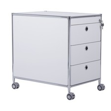 System4 Rollcontainer 60cm tief 3xSchublade abschließbar Bürowagen Bürocontainer