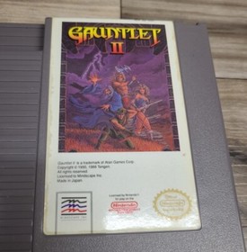 Gauntlet II (Nintendo Entertainment System NES  1990) Authentic & Tested W/ Case