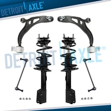 AWD Front Struts Lower Control Arms Sway Bars for 2011 2012 2013 Ford Explorer