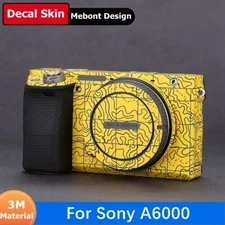 Mebont Decal Skin For Sony A6000 Camera Sticker Vinyl Wrap Film Coat ILCE-6000 